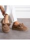 Winter Furry Inside Frog House Shoes Winter House Slippers - 2