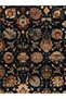 North Collection Dark Tones Ethnic Patterned Woven Base Decorative Carpet North39 - 5