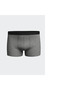 Black Printed Standard Mold Cotton Flexible Men's Boxers 3-Piece - 2