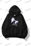 Y2K Unisex Embryo by Sweatshirt Hoodie Kod 1688 Black