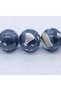 Natural Stone Black Howlite 8 mm 1 String (47 Pieces) - 2