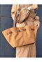 Yoyo Suede Mink Shoulder Bag - 5
