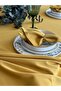 Aura Tablecloth Mustard Yellow - 4