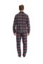 U.s. polo assn. men's burgundy plaid full-length pajama set 1125k.z1et.a8.g.r.8.ou5.p2.023kmlke - 2