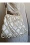Diamond Patterned Pearl Bag - Pearl Bag Pearl Bead Bag - Evening Dress Bag - Invitation Bag - 2