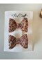 Glitter Shiny 2-Piece Bow Clip Buckle - 3