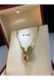 Balloon y letter necklace stainless steel yellow color • in illuminated box • for lover • for wife • for mother necklace - 4