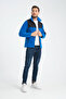 Men's Full Zip Softshell Paneled Fleece Jacket 3 Pockets Chest Water and Wind Resistant - 7