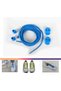 Smart Laces, Practical Elastic Shoelaces 100 Cm (Blue)