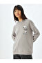 Snoopy Hooded Sweatshirt with Printed Back, Licensed - 3