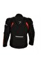 Colombia Motorcycle Jacket Black - Red m (New Season) - 2
