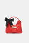 Victoria Accessory Detailed Mini Women's Bag with Strap - Red - 2