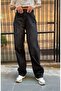 Buckle Detailed Relaxed Cut Regular Fit Baggy Trend Pants - 3