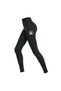 High Waist Yoga Printed Stretchy and Waist Basen Recovery Sports Fitness Pilates Yoga Black Leggings - 3