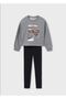 Girl Sweatshirt Lycra Leggings 2 Piece Set 7754 - 2