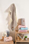 Beige Baby Muslin Blanket 5 Layers Padded - 90X110 - 3