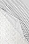 Elastic Fitted Sheet 100% Cotton Oeko-Tex ®   Certified (Made from Duvet Cover Fabric) 57 Tel Beyaz - 6