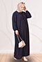 Viscose Plus Size Dress Large Size Women's Clothing Black - 3