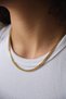 Steel Almak Gourmet Chain Necklace Miami Small Elegant Cuban Necklace 3mm Non-Tarnish - 6