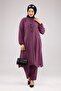 Large Size Double Sets Women's Ayrobin Tunic Set Dried Rose