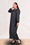 Women's Plus Size Crispy Pattern Summer Long Dress - 6