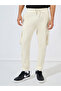 Solid Cargo Joggers with Zipper Pocket