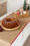 Serving and Presentation Plate with Bamboo Rotating Stand - 5