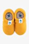 Polar Fleece Yellow Fleece Barefoot Booties (Gift Set)