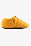 Polar Fleece Yellow Fleece Barefoot Booties (Gift Set) - 6