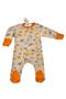 1 Tog Printed Children's Combed Cotton Sleeping Bag with Booties - Zippered Protected Girls' and Boys' Jumpsuit