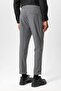 High-waisted pleated striped men's trousers - 5