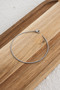 Steel Box Square Chain Bracelet Thin Box Cuban Chain 1mm Dainty Minimal 17Cm+4Cm&21Cm - 6