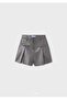 Female Child Vinyl Shorts Skirt 7213 - 5