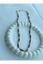 Special Series Plated Mixed Color Dorica Helix Design Women's Necklace - 2