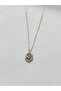 Gold Special Series Zircon Stone Interlocking Necklace - 2