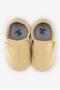 Recycled Canvas Hyper Eco Yellow Barefoot Booties (Gift Set)