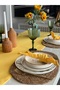 Aura 6-Piece Cotton Stain-Resistant Yellow Napkin 40 X 40 - 5