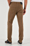 Stretch Cotton Regular Fit Normal Waist Straight Leg Trousers Men's Pants 674002 - 8