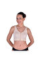 Post-Op Bra with Zipper for Breast Enlargement and Reduction Surgery, Seamless