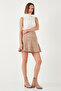 Checkered Flounce Mini Winter Skirt Skirt 611Et00176W4 - 5
