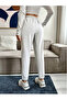 Gray Wide Cut Jogger Leg Sweatpants - 3