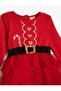 Baby Girl Red Dress 3WMG80073AK - 3