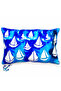 Sail Patterned Rectangular Decorative Pillow - 5