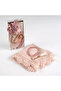 Prayer Cloth (Shawl) + Rosary Gift Set (Powder Pink) - 2