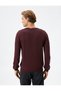Basic Knitwear Sweater Crew Neck Slim Fit Long Sleeve - 4
