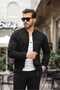 سترة إريك من جلد الغزال - 2
