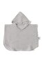 100% Cotton Muslin Baby Poncho Cotton Gray - Gray