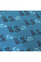 Blue Surf Patterned 2-Piece Duvet Cover Set - 160X220 Cm, Personality - 3