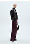 Pinstripe Pleated Trousers - 8