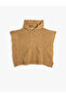 Knitwear Poncho Oversize Hooded Kangaroo Pocket